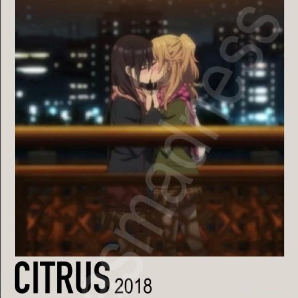 Citrus Anime Keychain